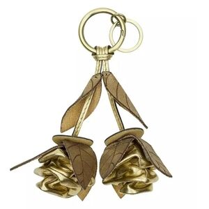 Patricia Nash Laced Rose Bag Charm - NWT